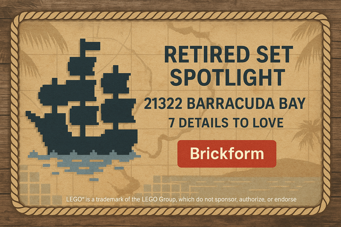 Retired Set Spotlight: 21322 Barracuda Bay,  7 Details to Love