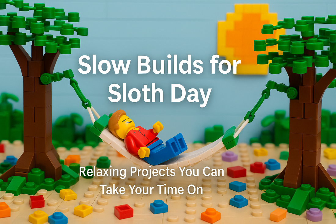 Slow Builds for Sloth Day: Relaxing Projects You Can Take Your Time On