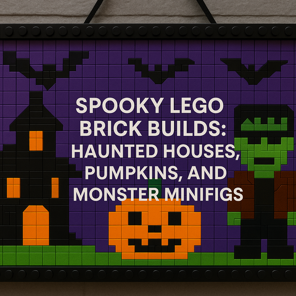 Spooky Brick Builds: Haunted Houses, Pumpkins, and Monster Minifigs