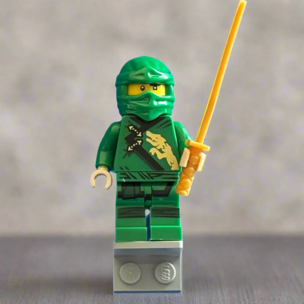 Ninjago Lloyd Legacy Dark Green Sash Minifigure