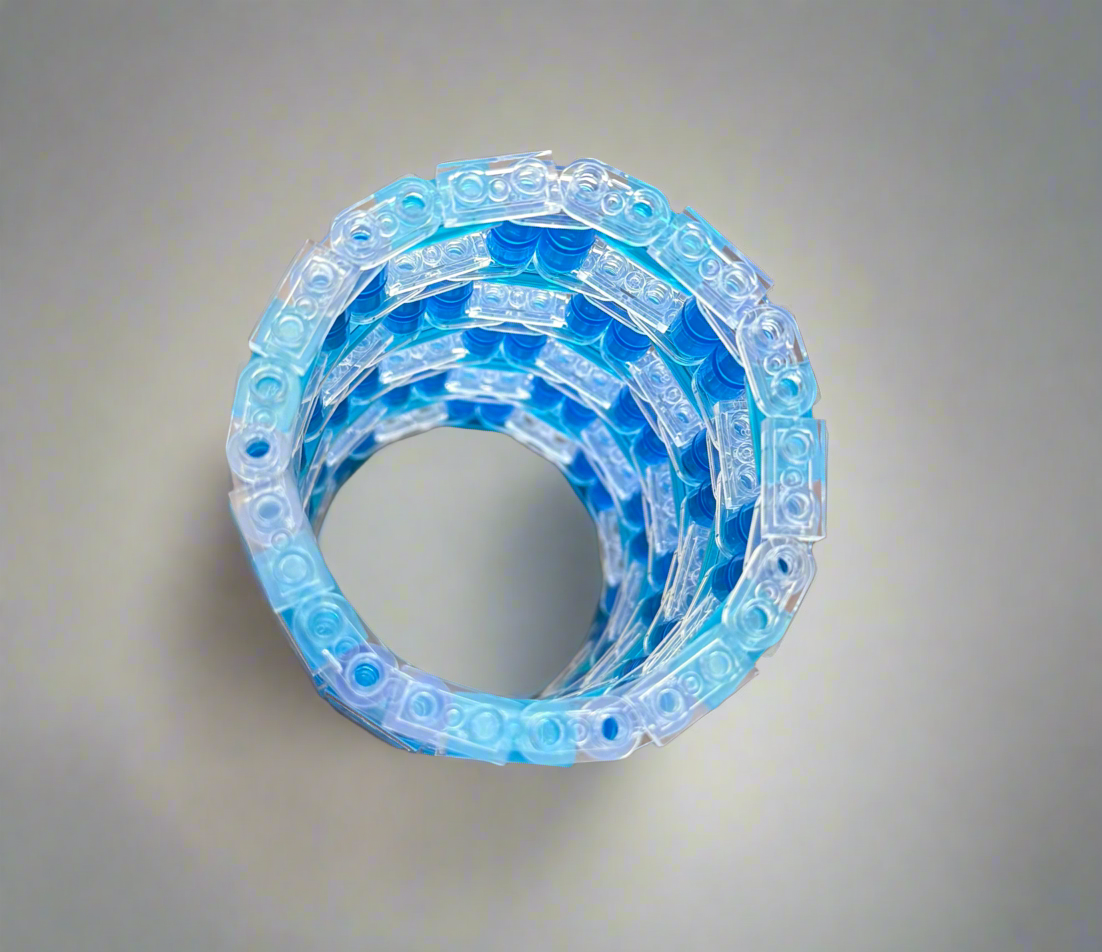 Arctic Window Vase - Built with LEGO® Compatible Bricks
