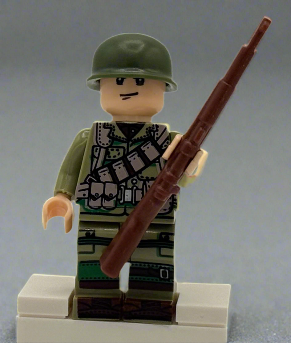 WWII Army Soldier Minifigure