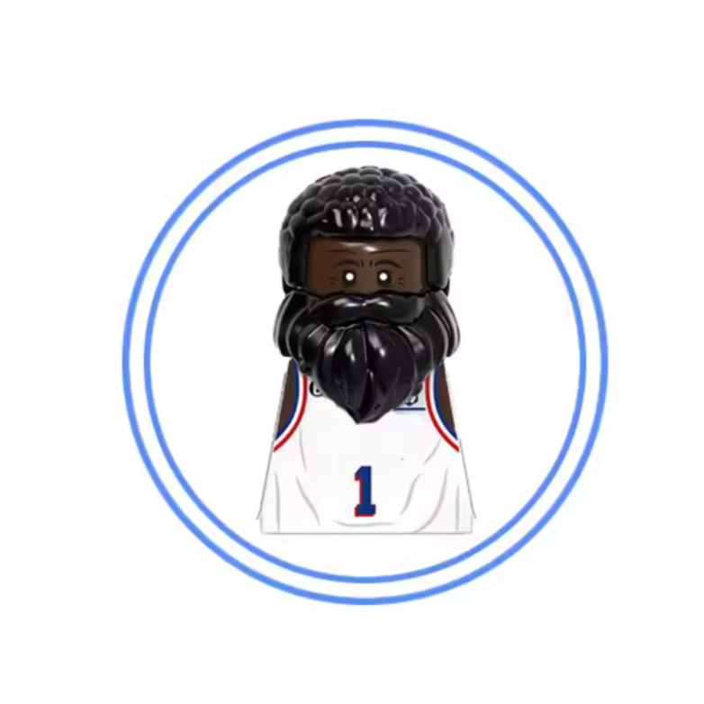 James Harden Custom Basketball Minifigure