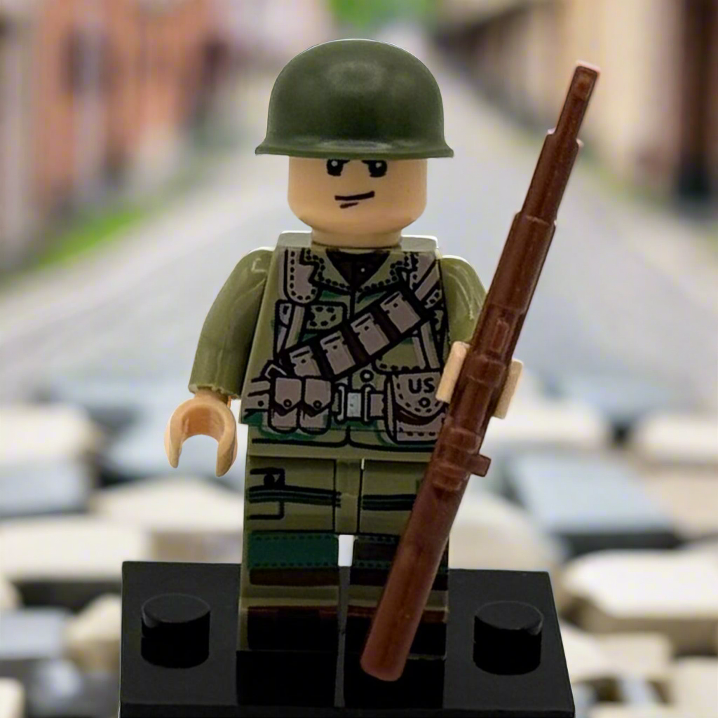 WWII Army Soldier Minifigure