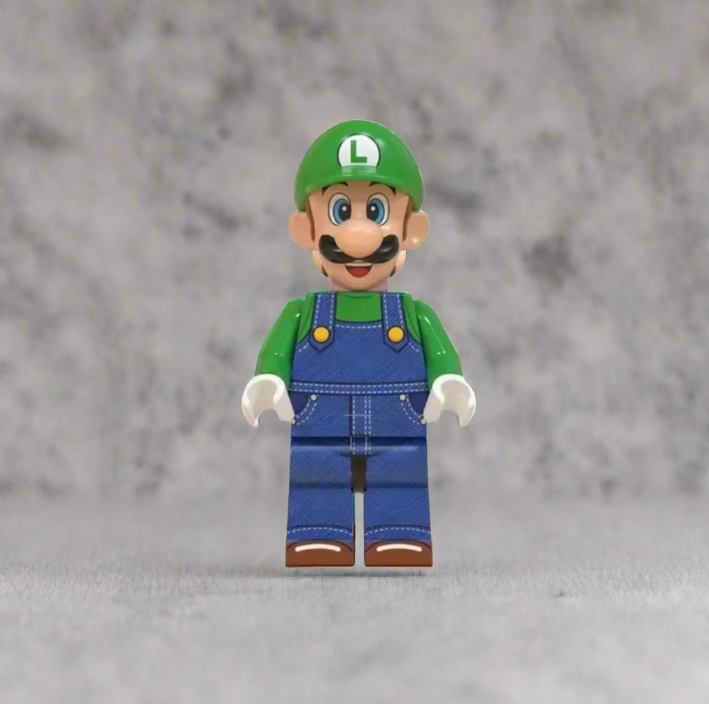 Luigi Minifigure - Super Mario