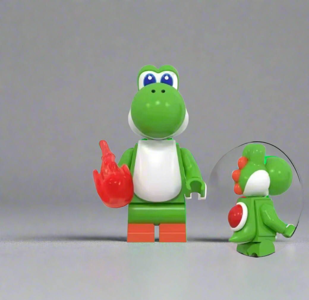 Yoshi Minifigure - Super Mario