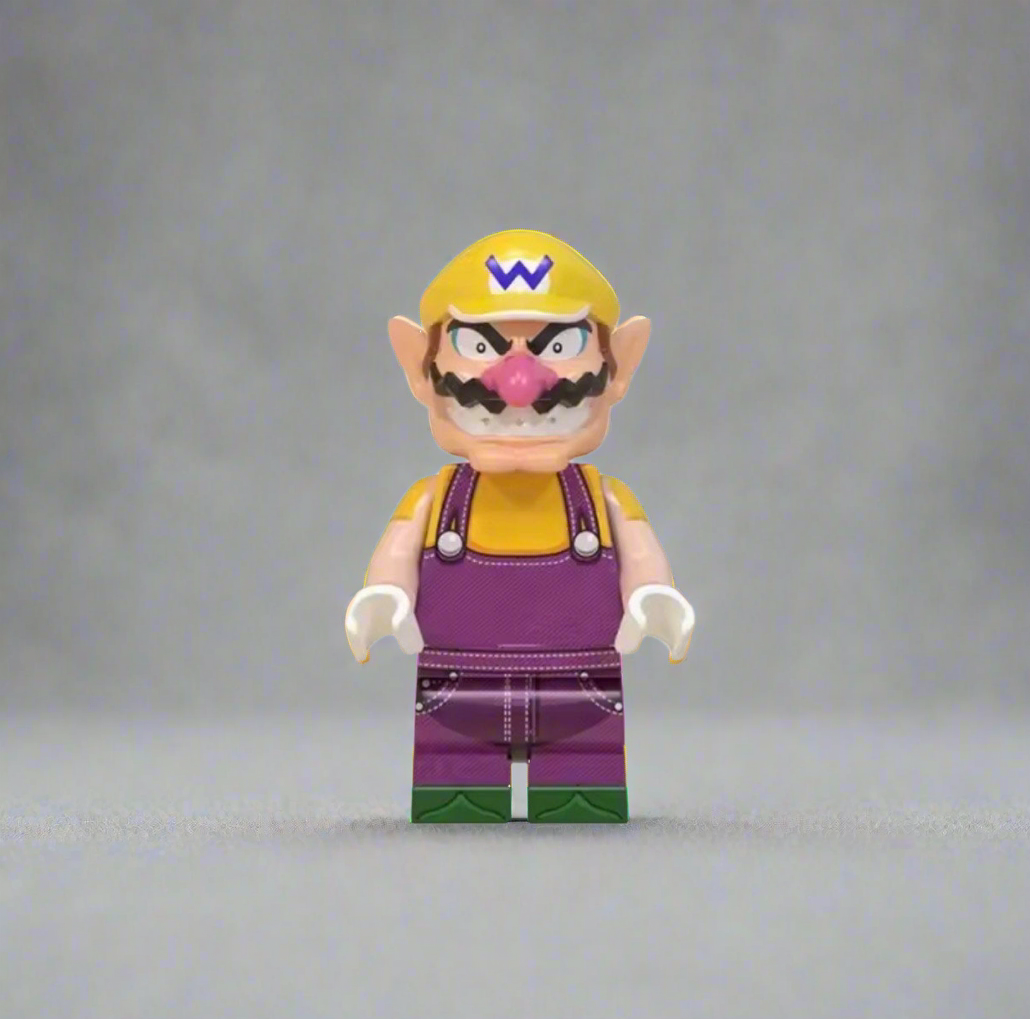 Wario Minifigure - Super Mario