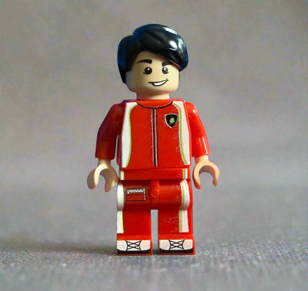 F1 Ferrari Schumacher Suit Minifigure