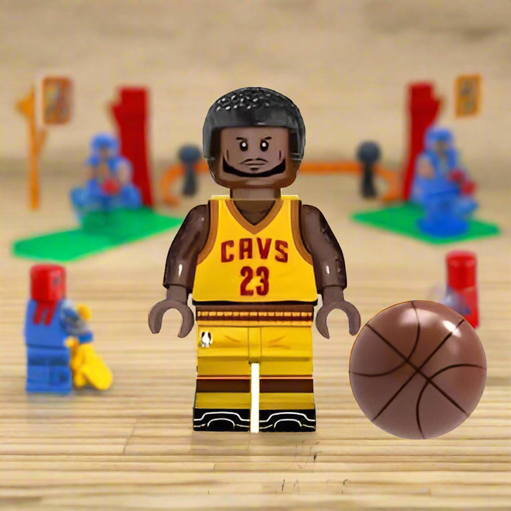 LeBron James Cavaliers Custom Basketball Minifigure
