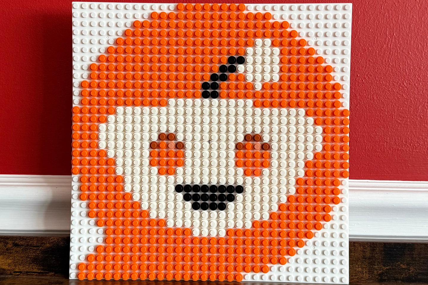 Social Media Logo Pixel Art | 32x32 Brick Mosaic Wall Art | Facebook, Instagram, X, Reddit, Twitch, TikTok