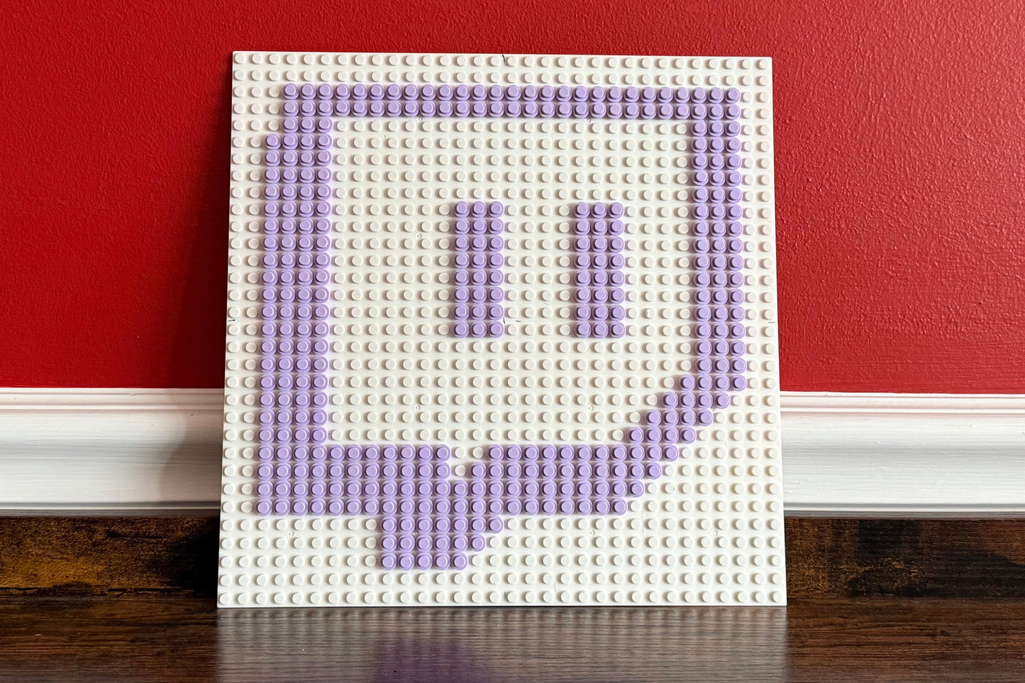 Social Media Logo Pixel Art | 32x32 Brick Mosaic Wall Art | Facebook, Instagram, X, Reddit, Twitch, TikTok