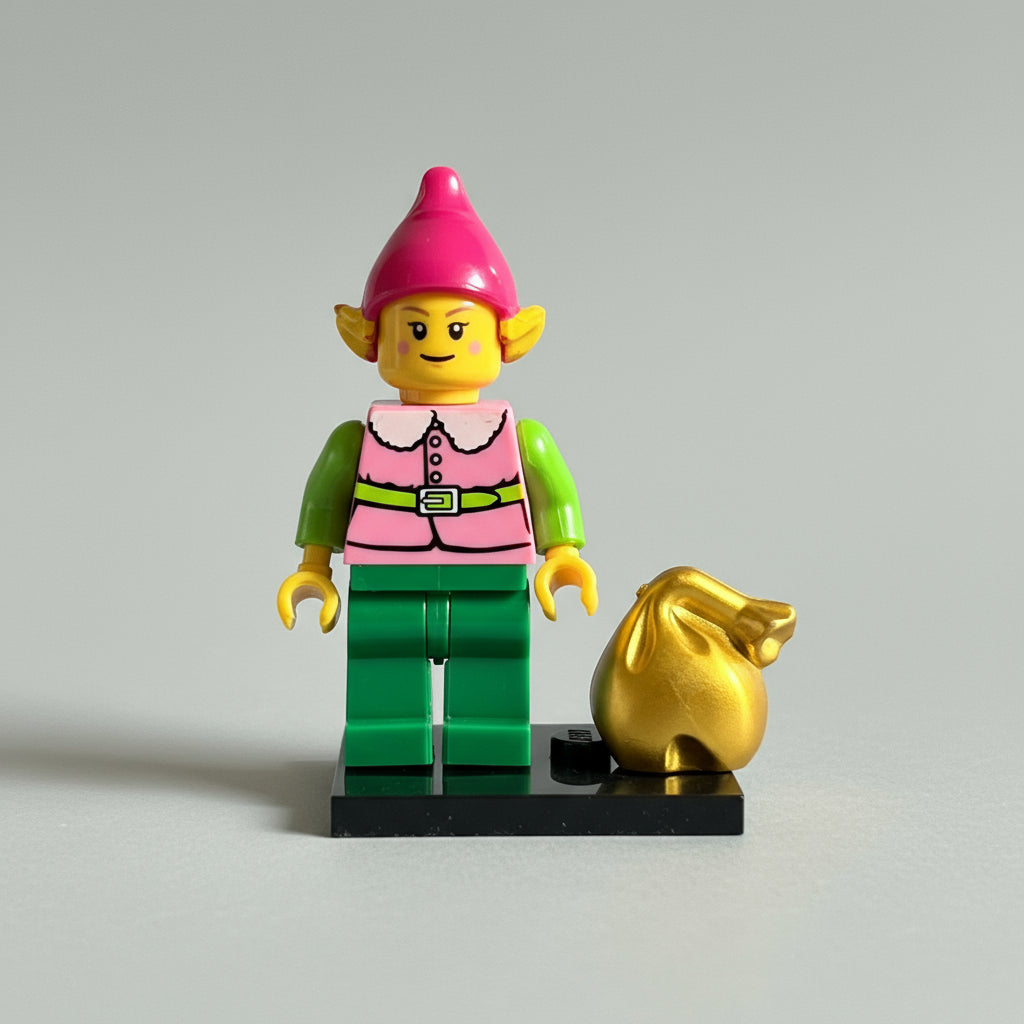 Peppermint Penny Minifigure - Holiday Minifigure