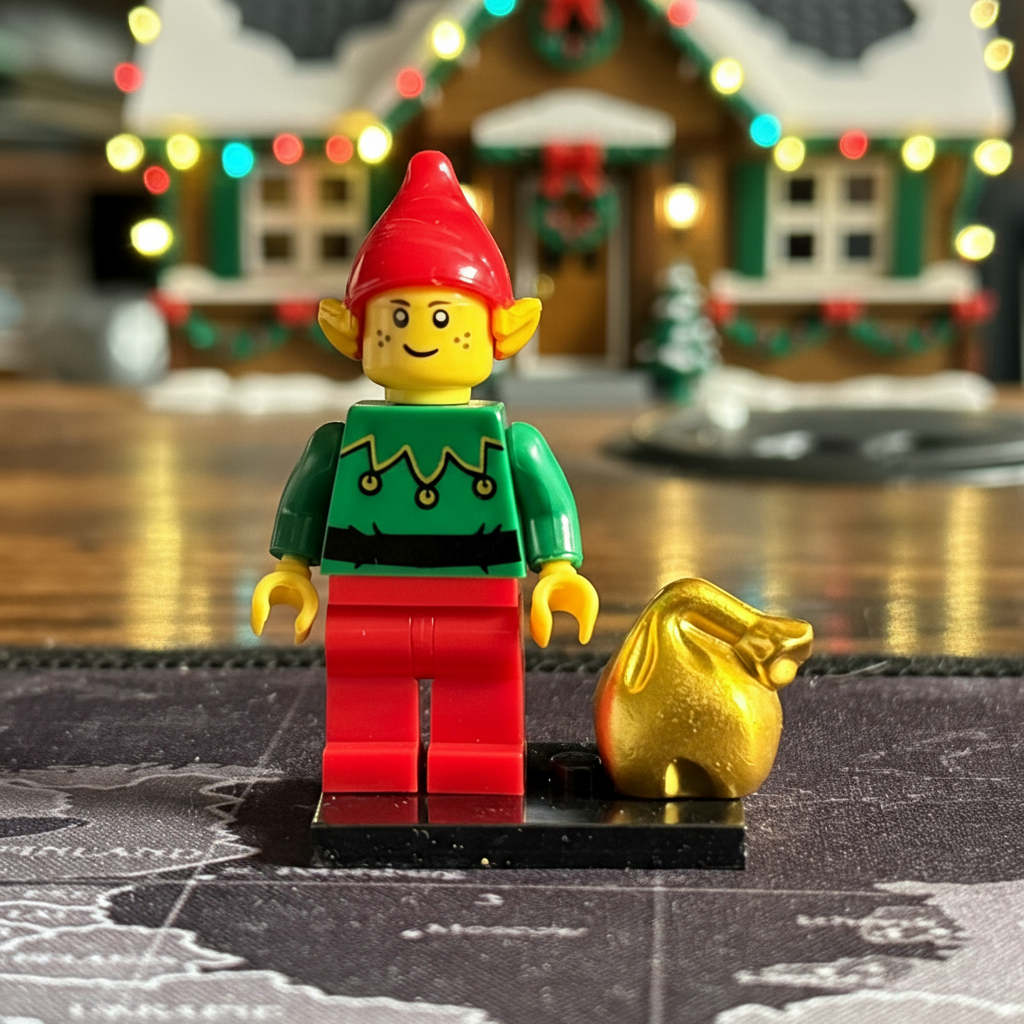Jingle Jack Minifigure - Holiday Minifigure