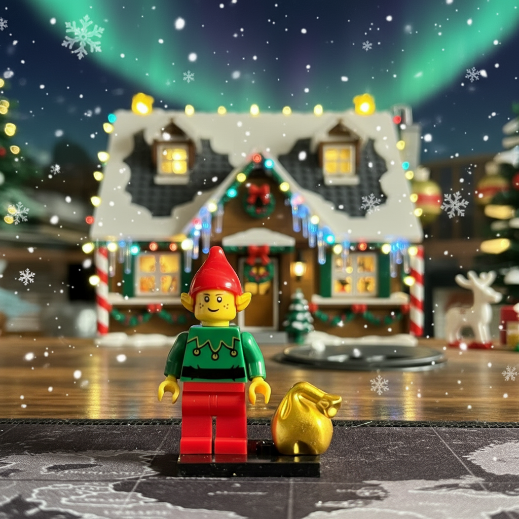 Jingle Jack Minifigure - Holiday Minifigure