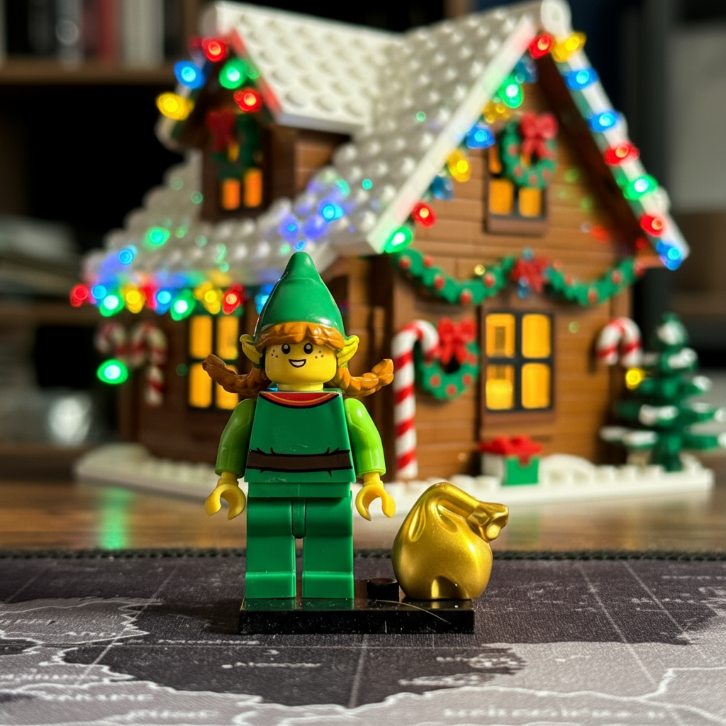 Tinsel Tilly Minifigure - Holiday Minifigure