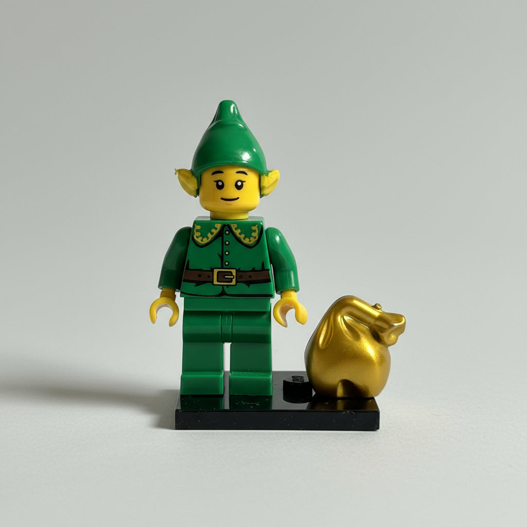 Buddy Evergreen Minifigure - Holiday Minifigure