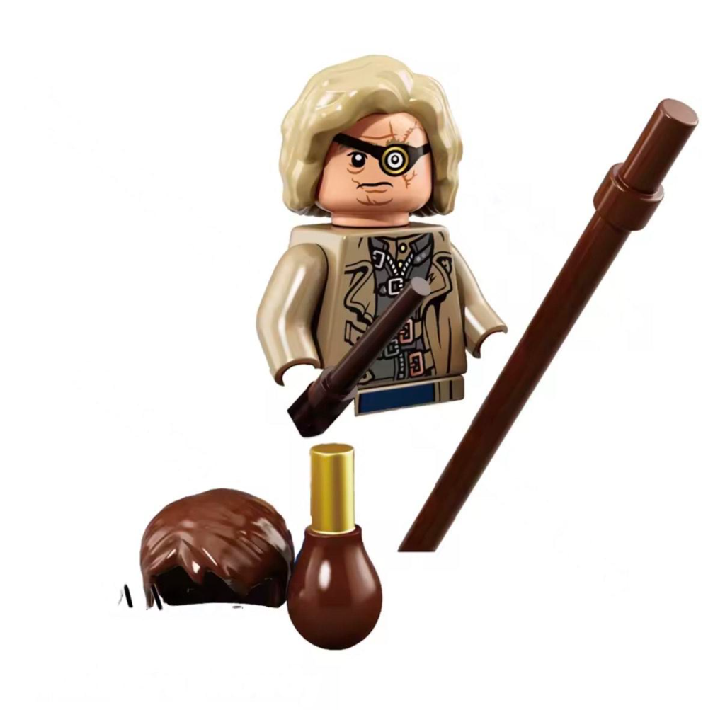 Mad Eye Moody Minifigure - Harry Potter Custom Minifigure