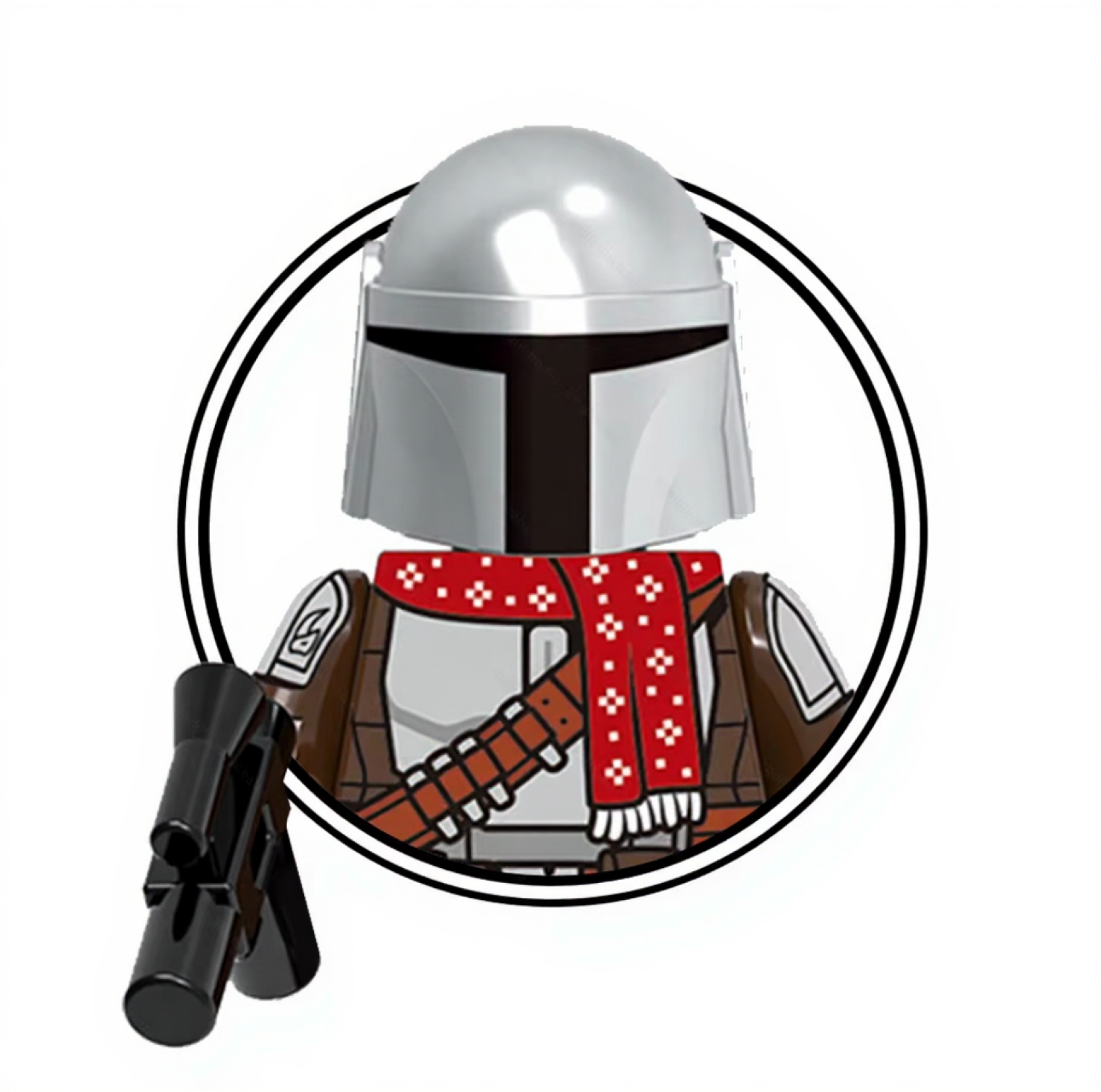 The Mandalorian Holiday Minifigure