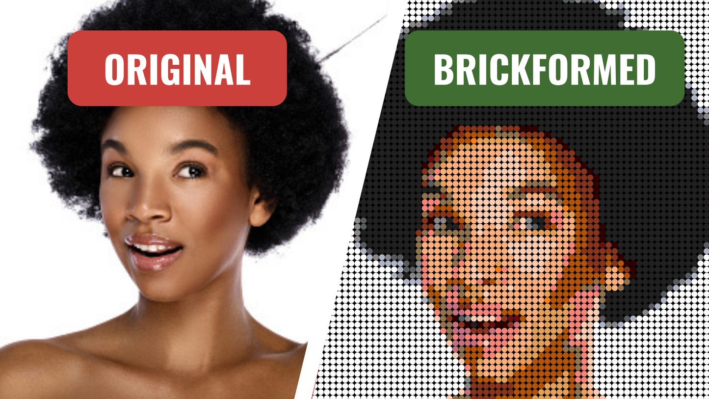 Build-Your-Own Custom Brick Mosaic Kit