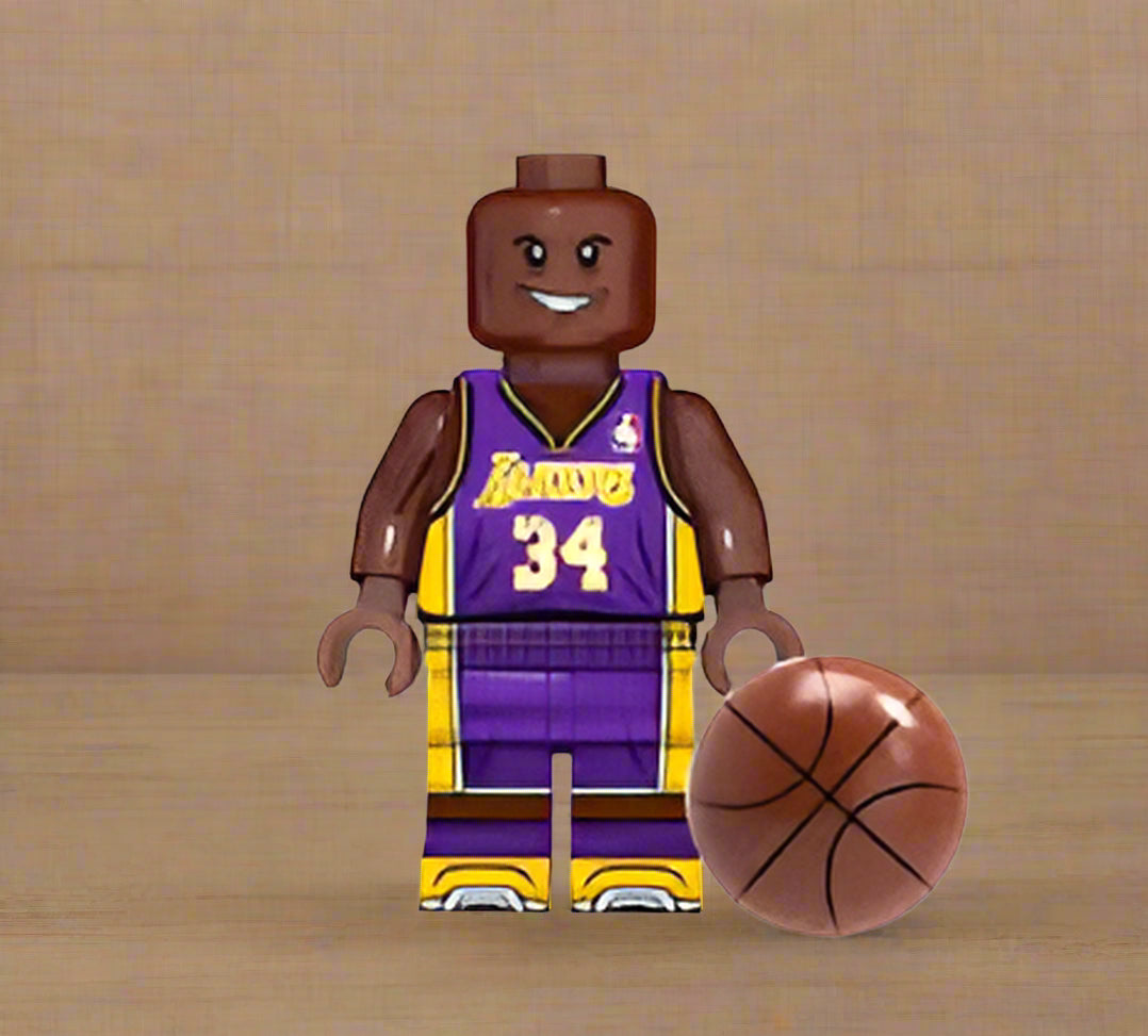 Shaquille O'Neal Custom Basketball Minifigure