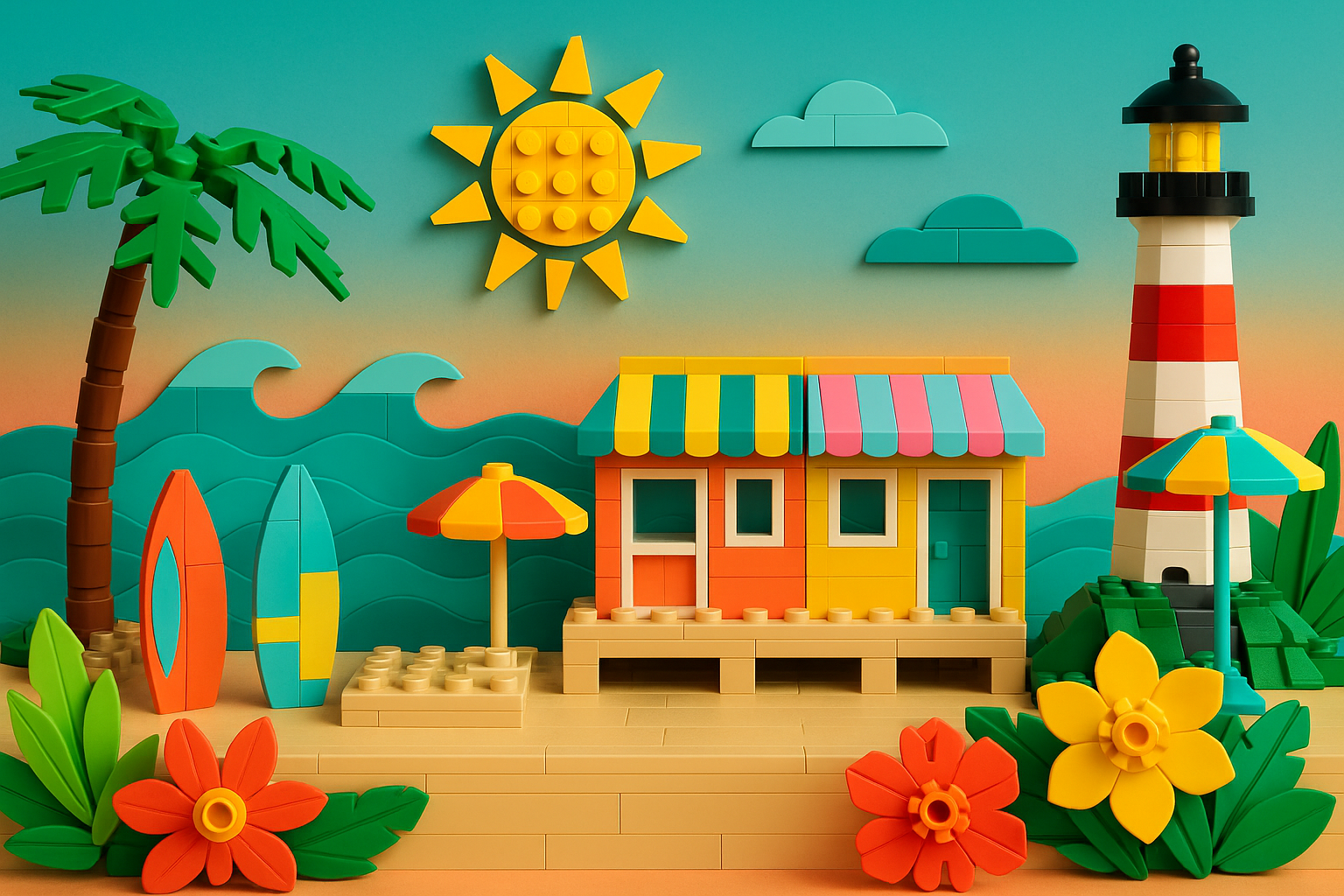 Summer Builds: Creative Brick Projects to Brighten the Season