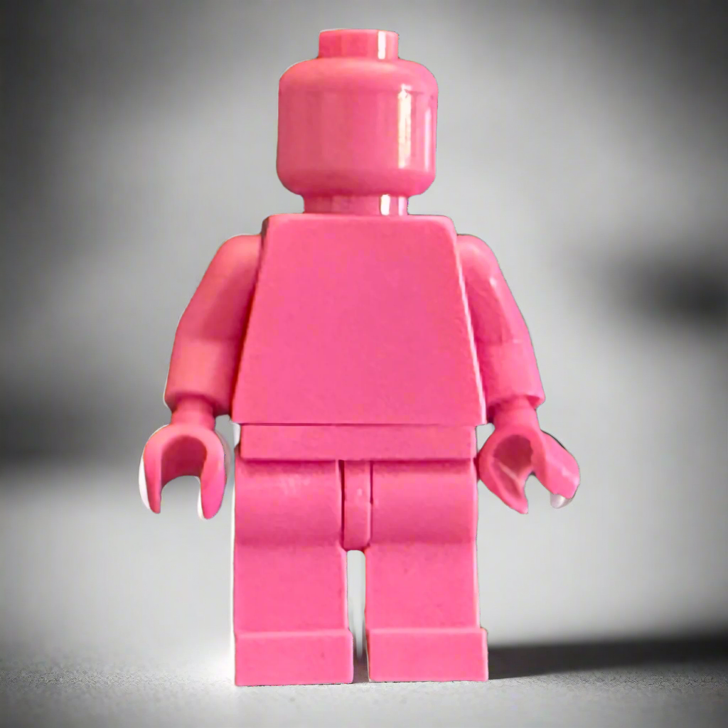 Monochrome Minifigures – 40+ Vibrant Colors!