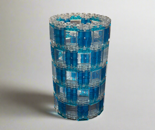 Arctic Window Vase - Built with LEGO® Compatible Bricks