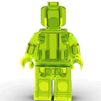 Set of 12 Transparent Minifigures – Clear Minifigs (Adult Builds & Display-Grade)