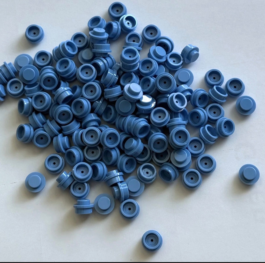 Medium Blue 4073 1x1 Round Plate Brick – Choose Quantity – LEGO® Compatible Bulk Lot