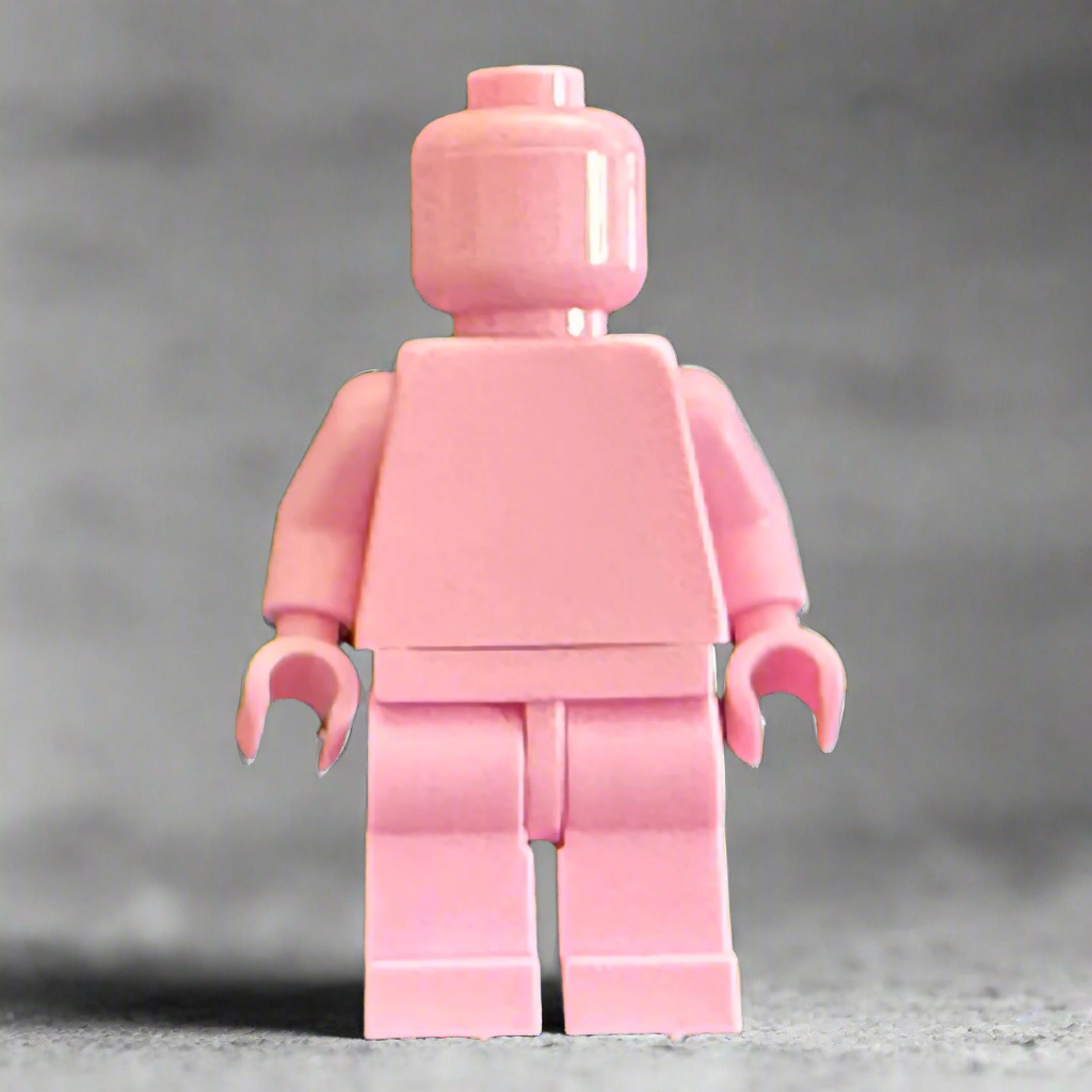 Monochrome Minifigures – 40+ Vibrant Colors!