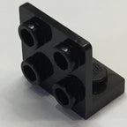 BRACKET 1×2-2×2 Inverted (#99207) – 25× Black – LEGO® Compatible – Pack of 25