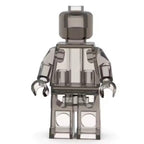 Set of 12 Transparent Minifigures – Clear Minifigs (Adult Builds & Display-Grade)