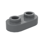 1×2 Rounded Plate w/ Open Stud – Pack of 10 – LEGO® Compatible – Choose Color