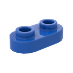 1×2 Rounded Plate w/ Open Stud – Pack of 10 – LEGO® Compatible – Choose Color