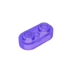 1×2 Rounded Plate w/ Open Stud – Pack of 10 – LEGO® Compatible – Choose Color