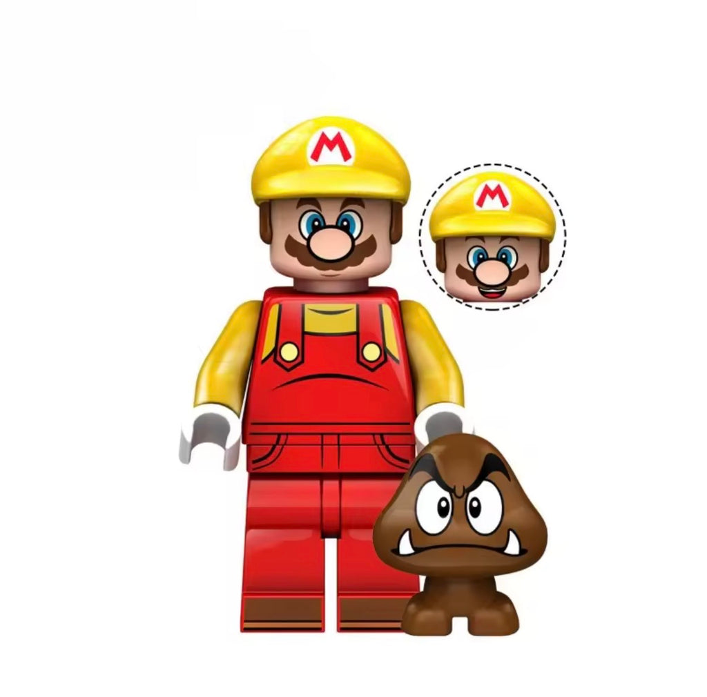 Builder Mario Minifigure