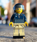 Business Woman From McLaren Elva Minifigure