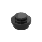 Black 4073 1x1 Round Plate Brick – Choose Quantity – LEGO® Compatible Bulk Lot