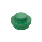 Green 4073 1x1 Round Plate Brick – Choose Quantity – LEGO® Compatible Bulk Lot
