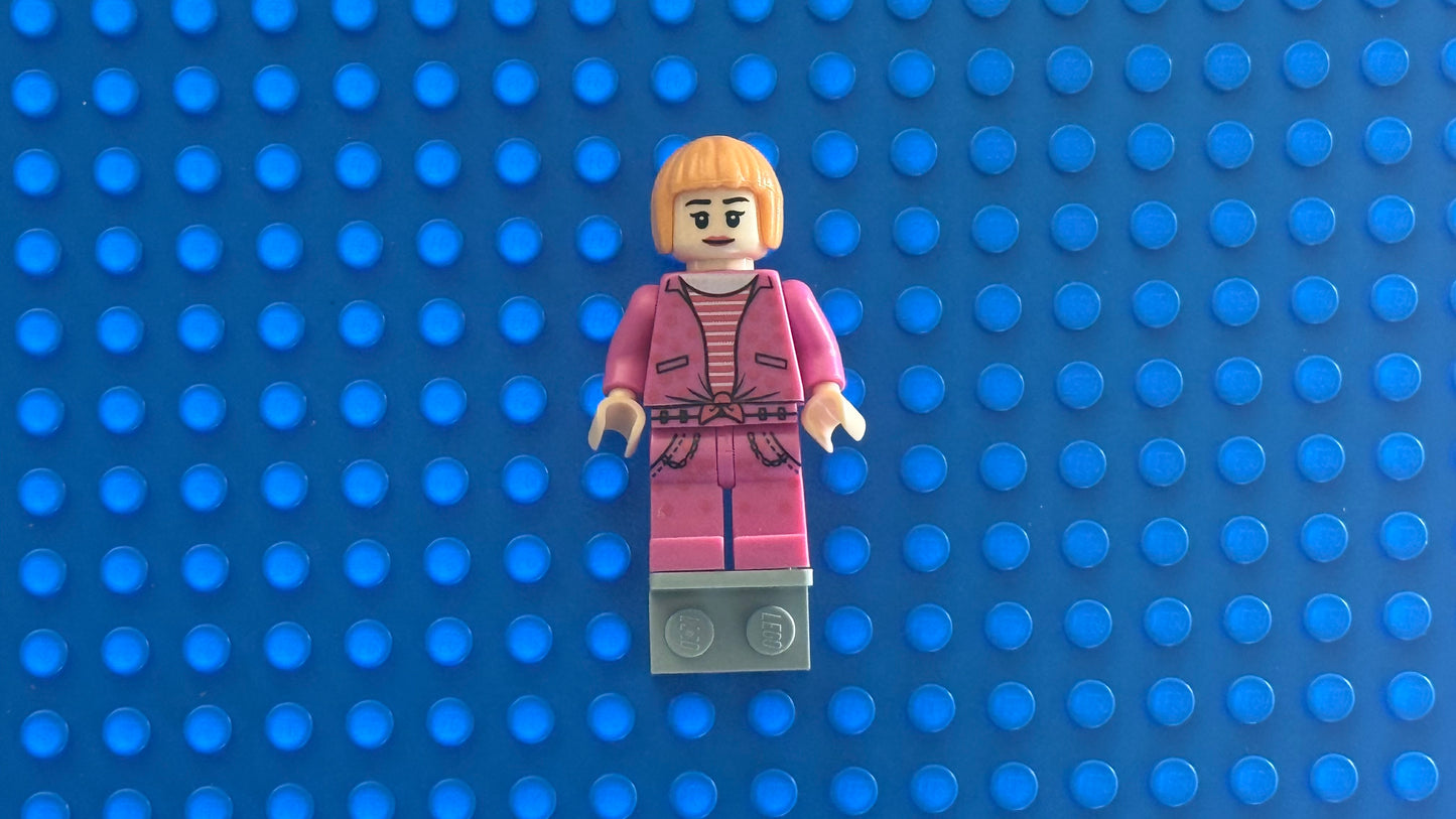 Pink Polka Dot Minifigure