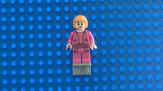 Pink Polka Dot Minifigure