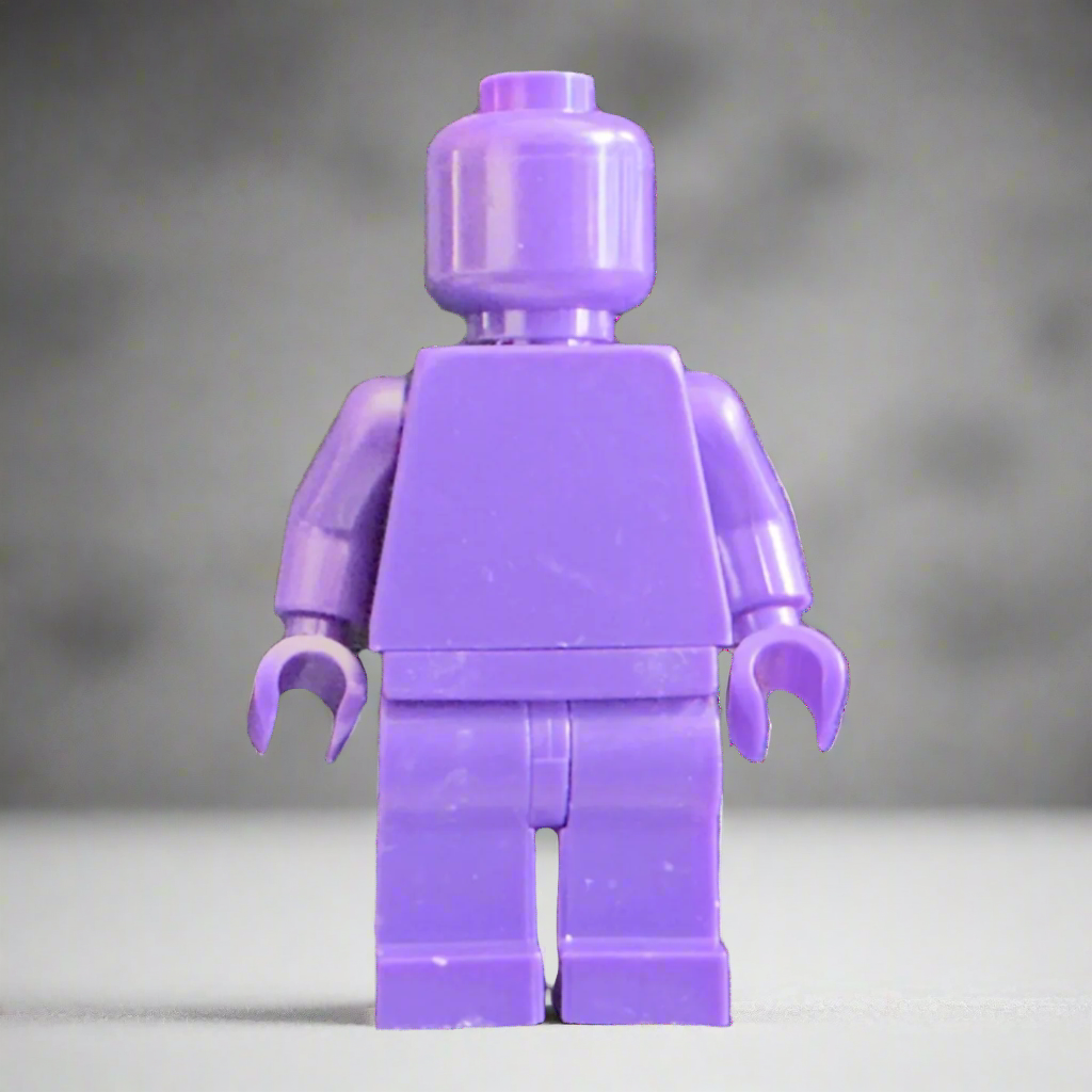 Monochrome Minifigures – 40+ Vibrant Colors!