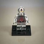 C-3PO Electroplated Silver Chrome – Custom Brick Compatible Minifigure