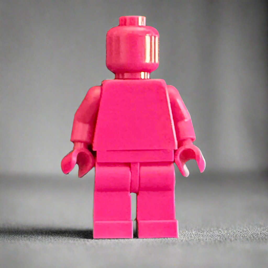 Monochrome Minifigures – 40+ Vibrant Colors!