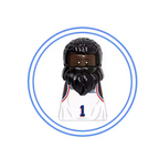James Harden Custom Basketball Minifigure