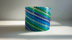 Cool Colored Modular Vase – Built with LEGO®-Compatible Bricks
