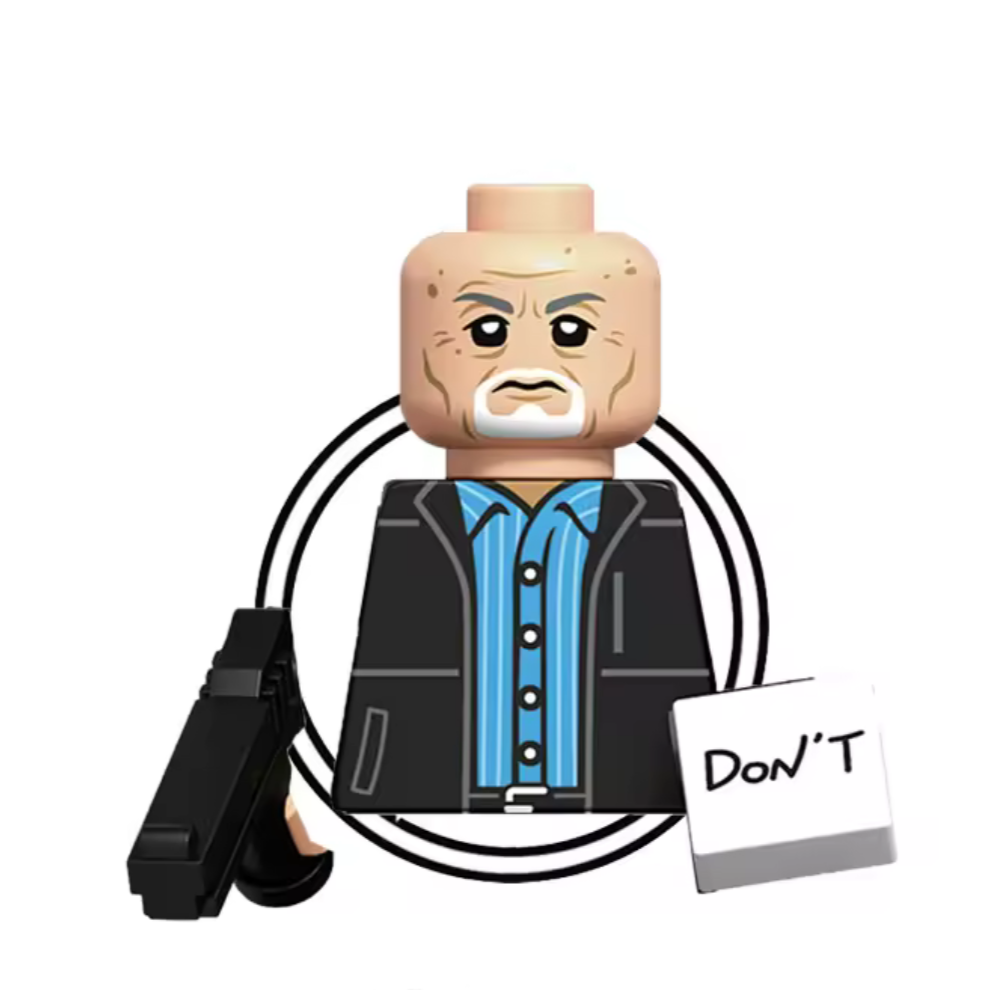 Mike Ehrmantraut Breaking Bad Minifigure