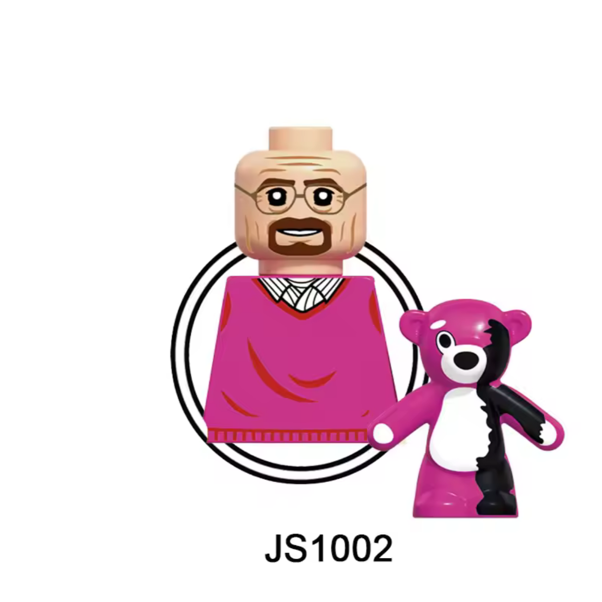 Walter White Pink Sweater Breaking Bad Minifigure