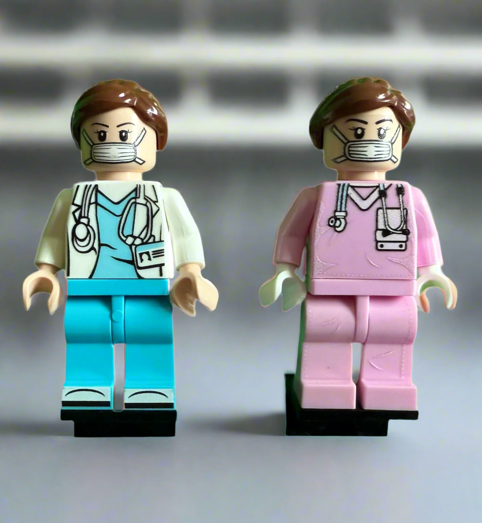 Female Doctor and Nurse Minifigures