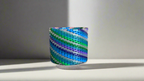 Cool Colored Modular Vase – Built with LEGO®-Compatible Bricks